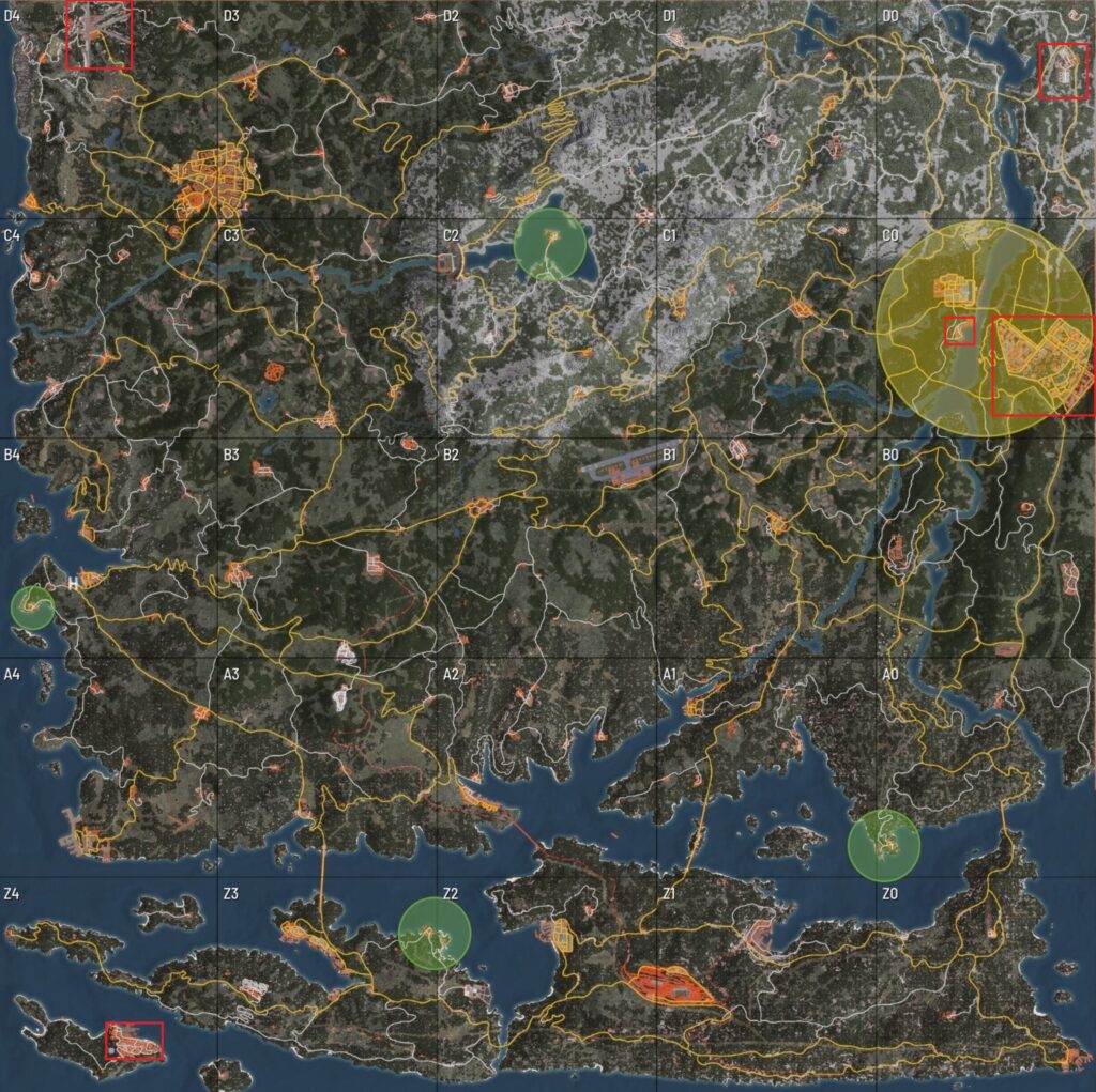 Scum Server Map High Loot Zonen Dauerhaft